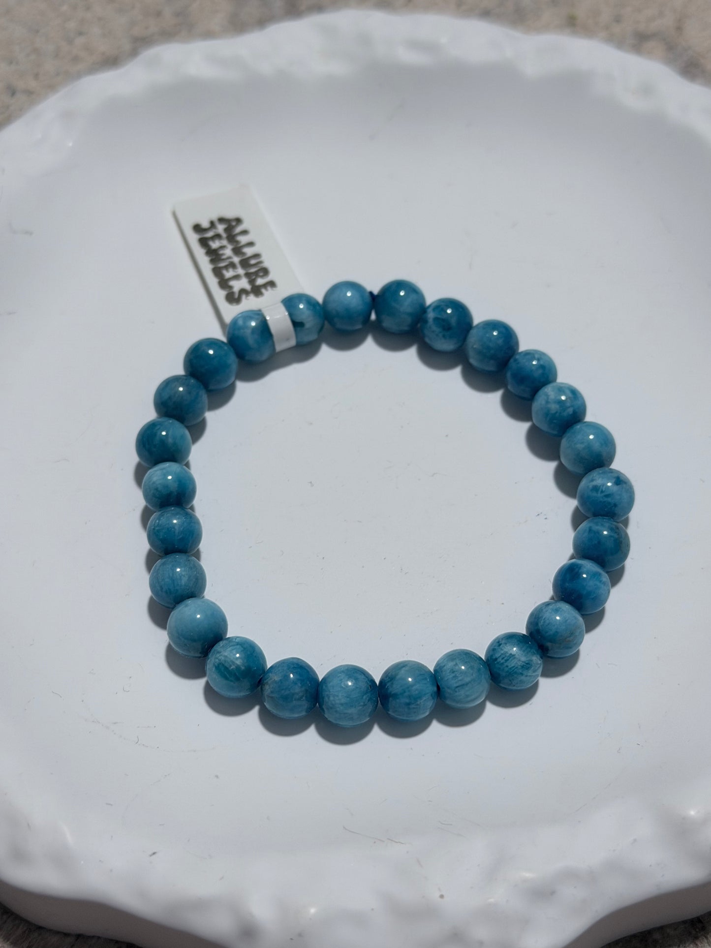 Blue Apatite Bracelet