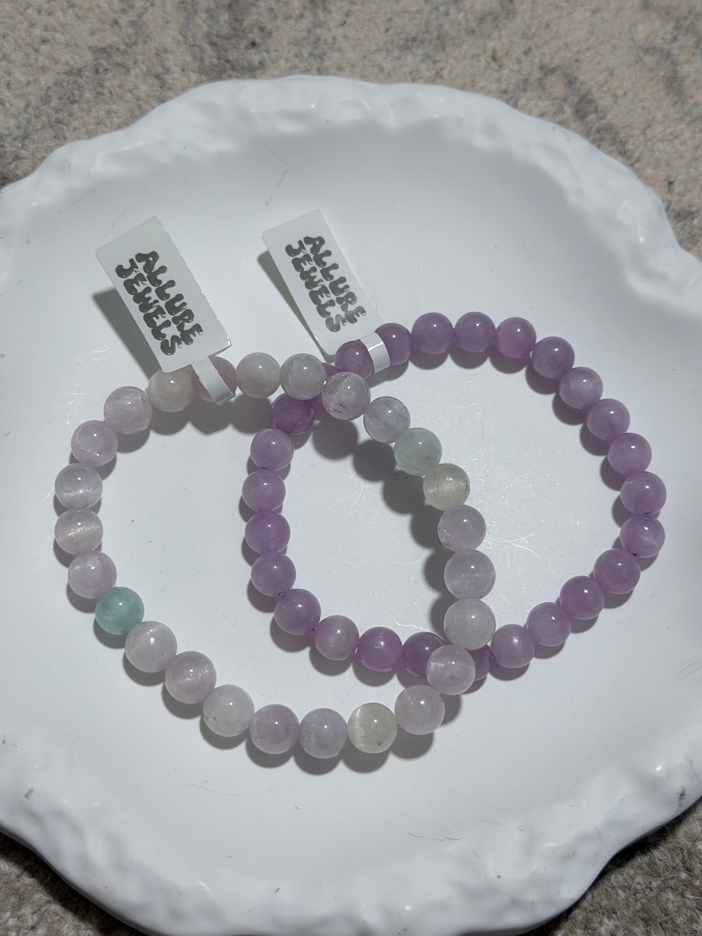 Purple Kunzite Bracelet