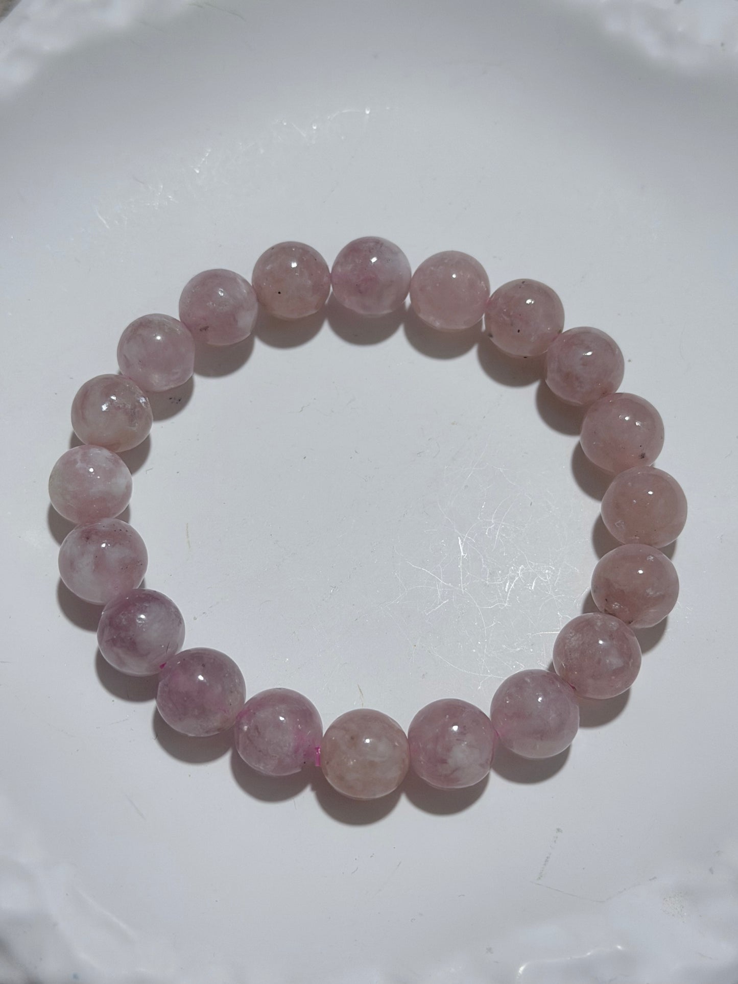 Pink Mica Bracelet