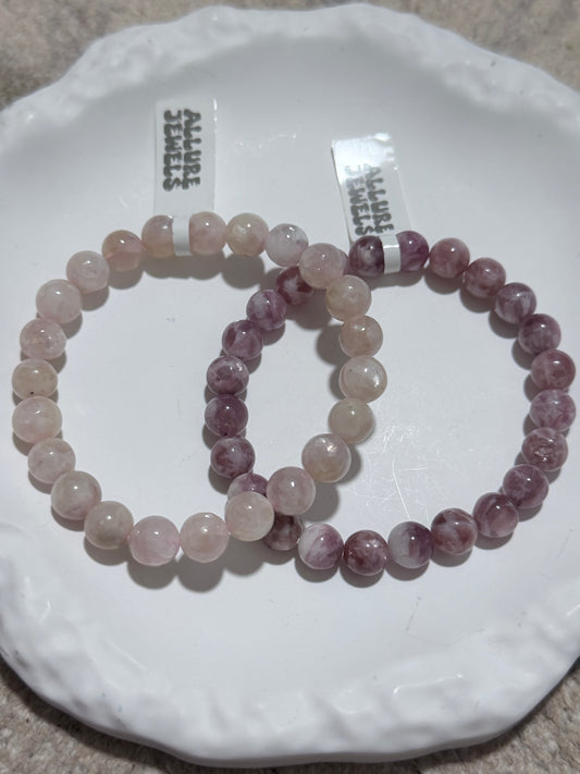 Pink Mica Bracelet
