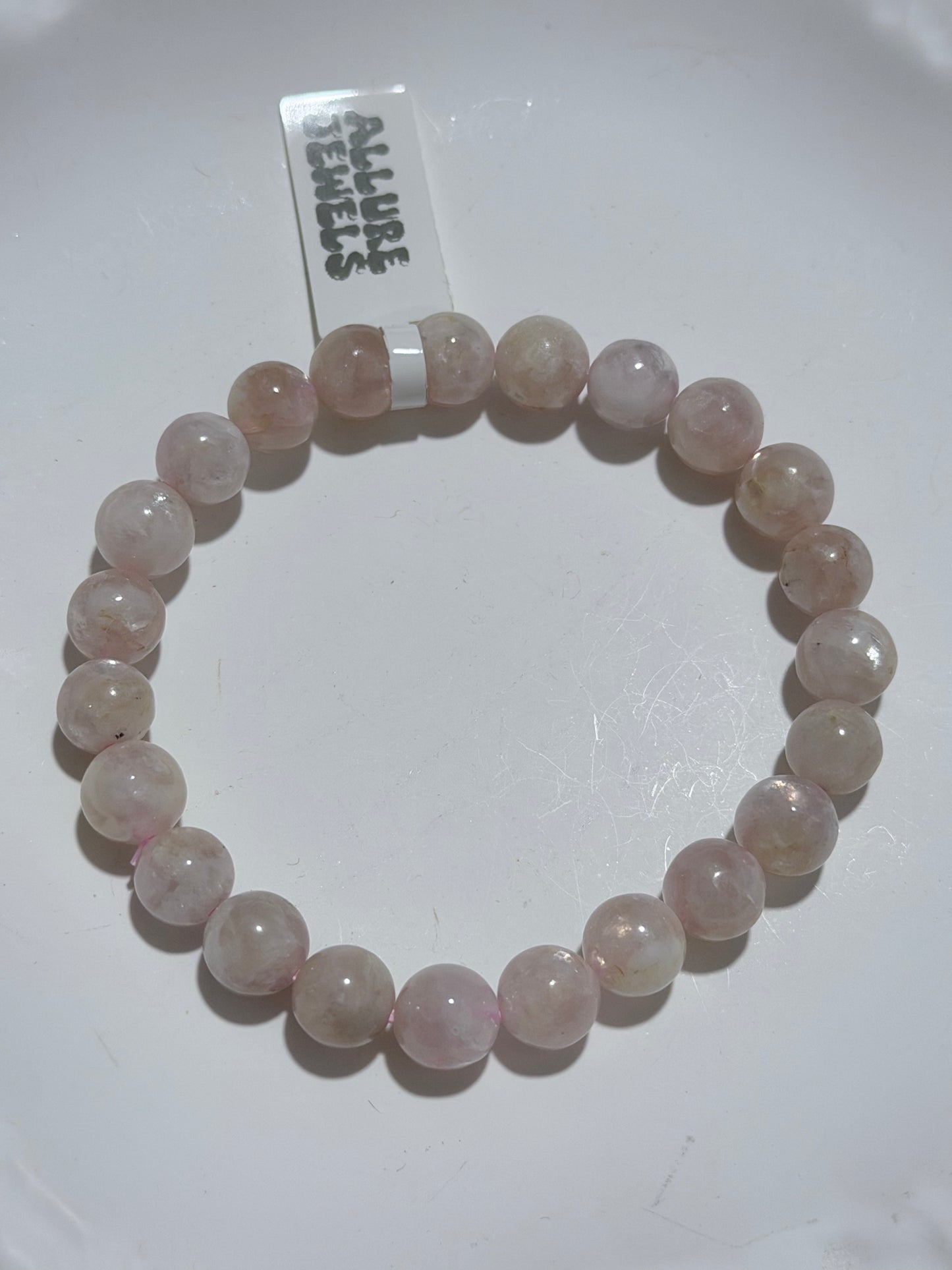 Pink Mica Bracelet