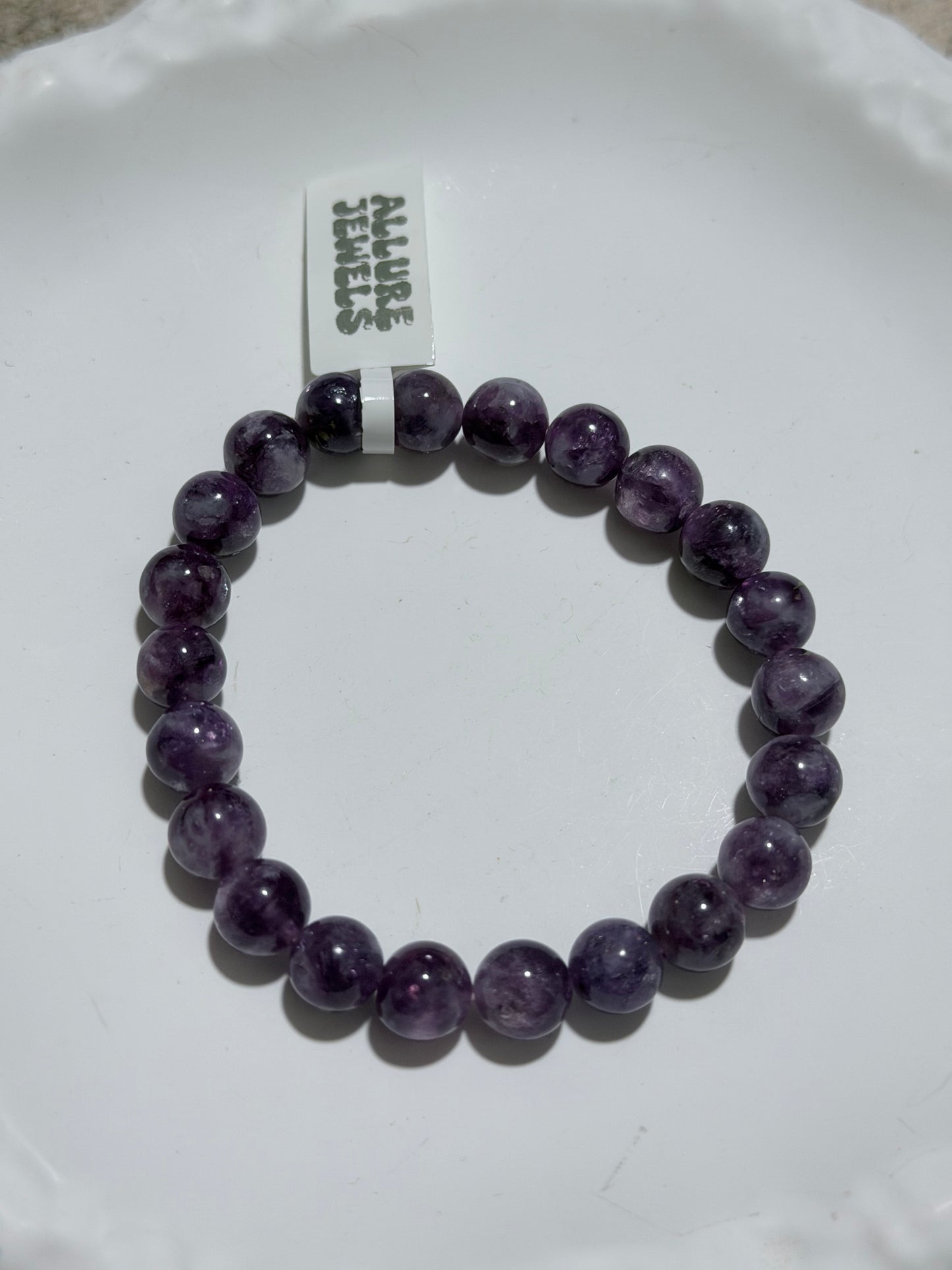 Purple Mica Bracelet