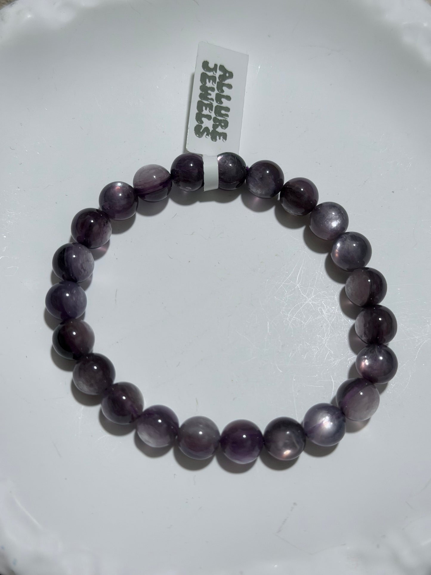 Purple Lepidolite Bracelet
